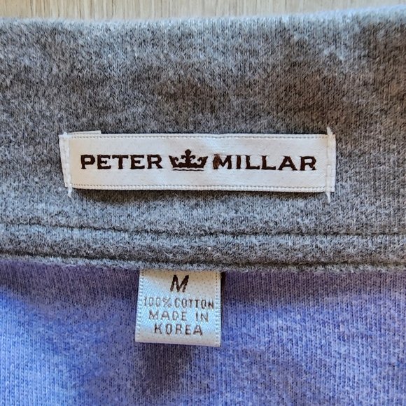 Peter Millar Men’s Full Zip Vest Light Blue/Lavender - Size M - Picture 7 of 8